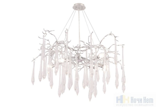 Люстра Crystal Lux REINA SP8 D1000 SILVER PATINA 3582/308, раздел каталога Хрустальные люстры интернет-магазина Ночи Нет