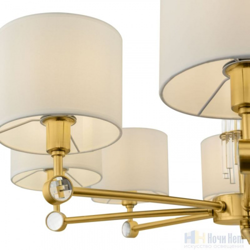 Люстра Maytoni Alloro MOD088PL-08BS, раздел каталога Люстры с абажурами интернет-магазина Ночи Нет