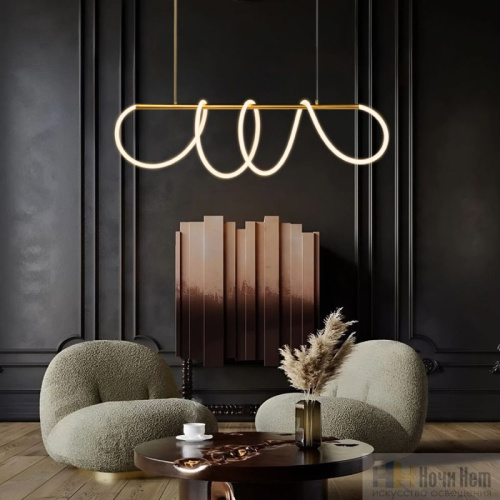 Люстра LOFT IT Thread 10388P/A Brass, раздел каталога Светодиодные люстры интернет-магазина Ночи Нет