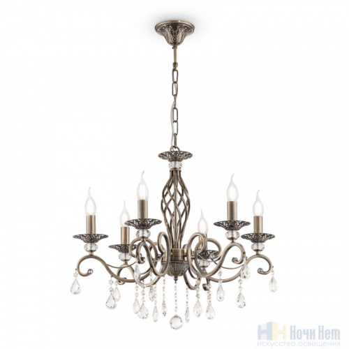 Люстра подвесная Maytoni Grace RC247-PL-06-R, раздел каталога Хрустальные люстры интернет-магазина Ночи Нет