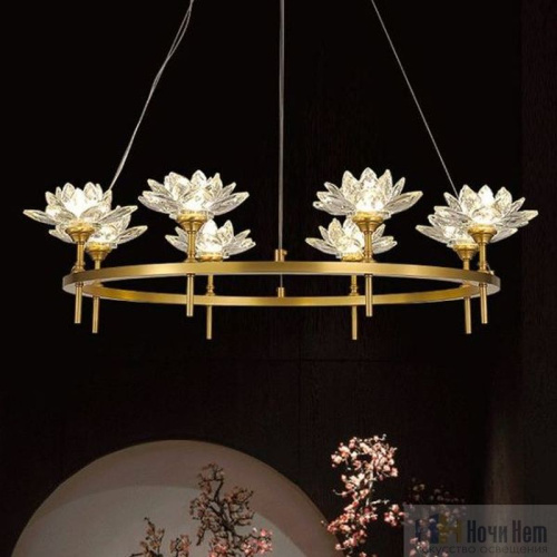 Люстра ImperiumLoft Lotos 140837-26, раздел каталога Люстры с плафонами интернет-магазина Ночи Нет