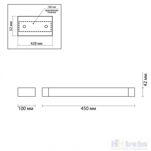 Светильник настенный Odeon Light Arno 3887/12WW, раздел каталога Настенные светильники для ванной интернет-магазина Ночи Нет