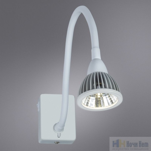 Подсветка светодиодная Arte Lamp Cercare A4107AP-1WH, раздел каталога Подсветка на гибкой ножке интернет-магазина Ночи Нет