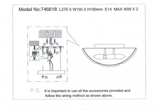 Бра Lightstar Amerigo 746618, раздел каталога Хрустальные бра интернет-магазина Ночи Нет