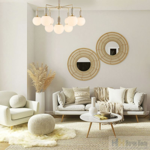 Люстра Lumion Vivien 6580/9C, раздел каталога Люстры с плафонами интернет-магазина Ночи Нет