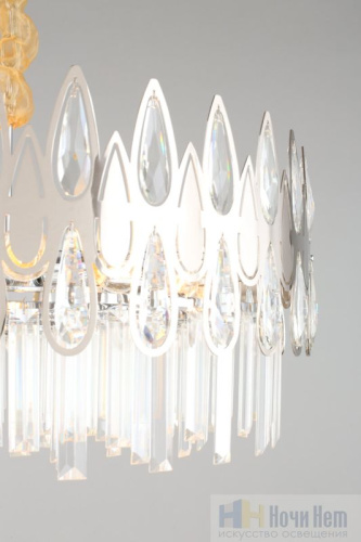 Люстра Omnilux Riposto OML-71703-08, раздел каталога Хрустальные люстры интернет-магазина Ночи Нет