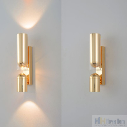 Бра Crystal Lux VENTO AP15W LED GOLD 3322/415, раздел каталога Светодиодные бра интернет-магазина Ночи Нет