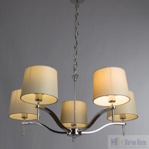 Люстра Divinare Soprano 1341/02 LM-5, раздел каталога Люстры с абажурами интернет-магазина Ночи Нет