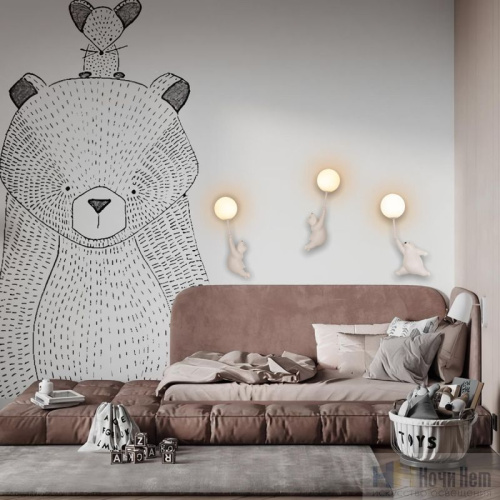 Бра Loft IT Teddy 10030W/C, раздел каталога Детские бра интернет-магазина Ночи Нет
