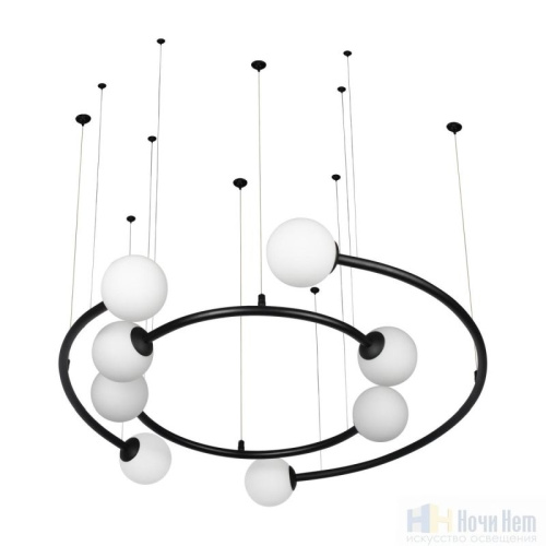 Люстра Loft IT Infinite 10155/800 Black, раздел каталога Люстры с плафонами интернет-магазина Ночи Нет