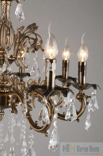 Люстра подвесная Omnilux Catanzaro OML-30813-08, раздел каталога Люстры с абажурами интернет-магазина Ночи Нет