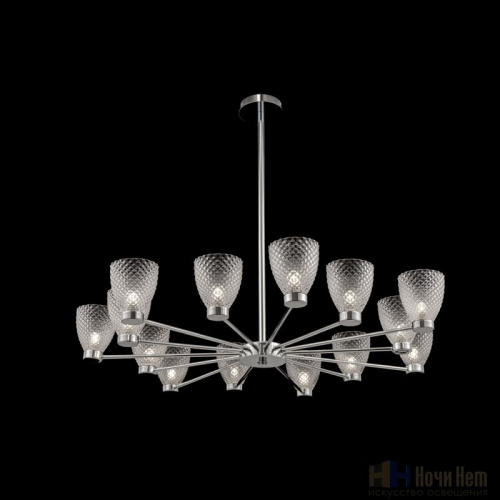 Люстра Maytoni Ralar MOD068PL-14CH, раздел каталога Люстры с плафонами интернет-магазина Ночи Нет