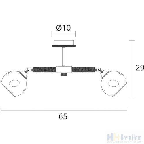Люстра Arte Lamp Branson A4370PL-5BR, раздел каталога Люстры с плафонами интернет-магазина Ночи Нет