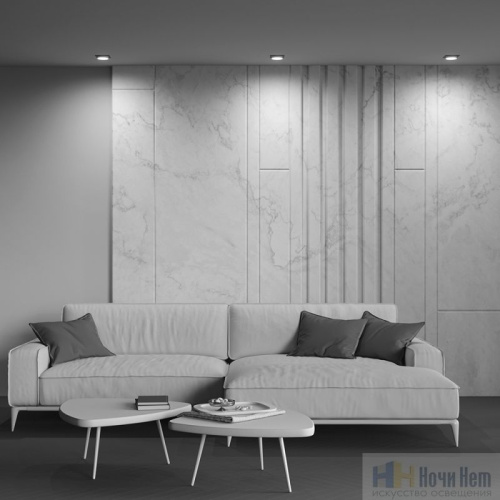 Встраиваемый светильник Maytoni Hoop DL086-GX53-SQ-BW, раздел каталога Точечные светильники металл интернет-магазина Ночи Нет