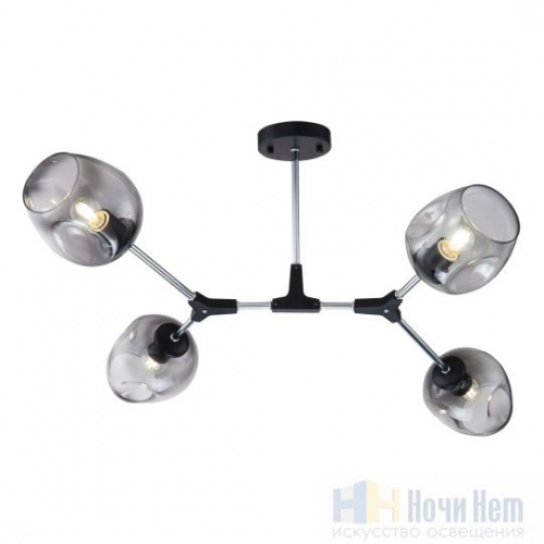 Люстра Freya Desi FR5006CL-04B, раздел каталога Люстры с плафонами интернет-магазина Ночи Нет