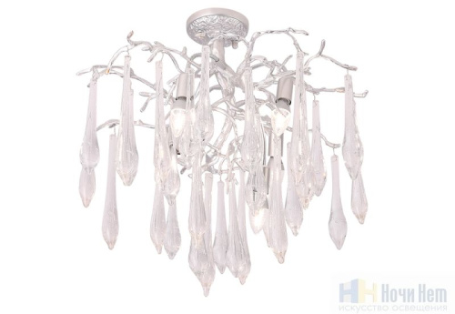 Люстра Crystal Lux REINA PL5 D600 SILVER PATINA 3582/105, раздел каталога Хрустальные люстры интернет-магазина Ночи Нет