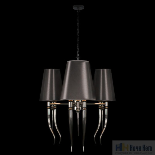 Люстра Loft IT Brunilde 10207/6 Black, раздел каталога Люстры с абажурами интернет-магазина Ночи Нет