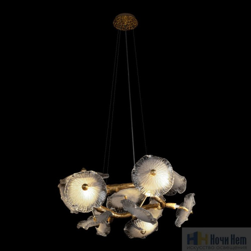 Люстра LOFT IT Bloom 10352/650 AB, раздел каталога Люстры с плафонами интернет-магазина Ночи Нет