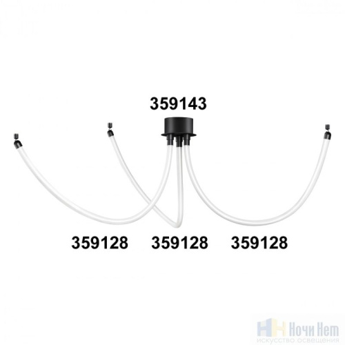 Светильник светодиодный Novotech Ramo 359128, раздел каталога Гибкий неон интернет-магазина Ночи Нет
