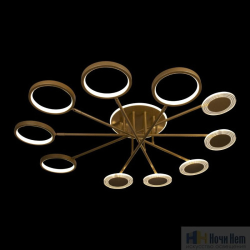 Люстра Loft IT Megan 10164M Gold, раздел каталога Светодиодные люстры интернет-магазина Ночи Нет