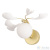 Бра Crystal Lux COLIBRI AP1 GOLD 0141/401, количество ламп - 1, площадь освещения - 2 кв.м Бра Crystal Lux COLIBRI AP1 GOLD 0141/401, раздел каталога Бра с плафоном интернет-магазина Ночи Нет