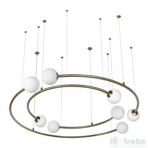 Люстра Loft IT Infinite 10155/1100 Gold, раздел каталога Люстры с плафонами интернет-магазина Ночи Нет