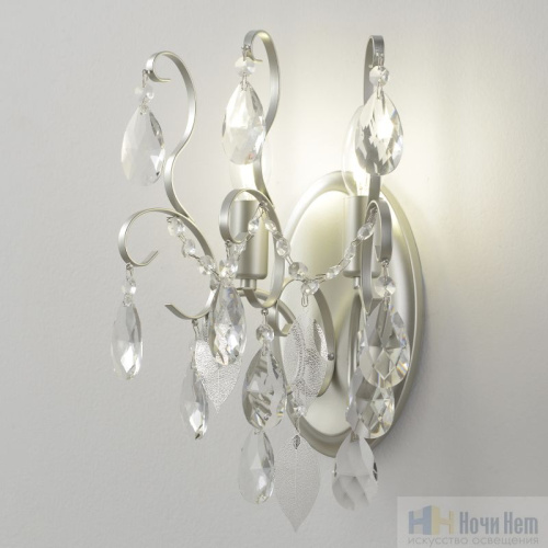 Бра Crystal Lux ESMIRALDA AP2 SILVER 0524/402, раздел каталога Хрустальные бра интернет-магазина Ночи Нет
