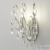Бра Crystal Lux ESMIRALDA AP2 SILVER 0524/402, количество ламп - 2, площадь освещения - 4 кв.м Бра Crystal Lux ESMIRALDA AP2 SILVER 0524/402, раздел каталога Хрустальные бра интернет-магазина Ночи Нет
