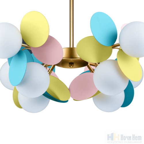 Люстра Loft IT Matisse 10008/8 mult, раздел каталога Люстры с плафонами интернет-магазина Ночи Нет