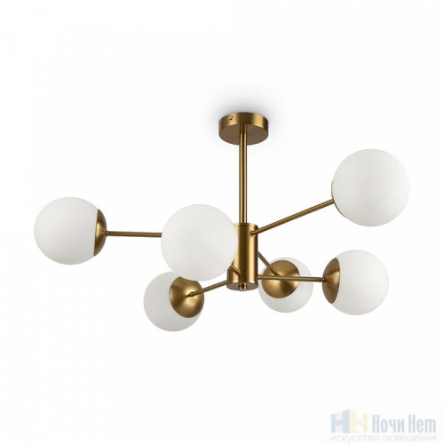 Люстра Freya Sonder FR5204PL-06BS, раздел каталога Люстры с плафонами интернет-магазина Ночи Нет