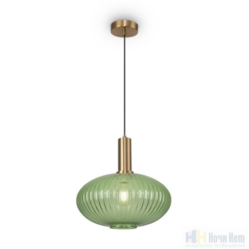 Светильник подвесной Freya Zelma FR8012PL-01GN, раздел каталога Подвесы 1 лампа интернет-магазина Ночи Нет