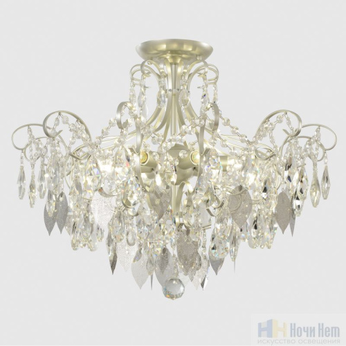 Люстра Crystal Lux ESMIRALDA PL6 SILVER 0524/106, раздел каталога Хрустальные люстры интернет-магазина Ночи Нет