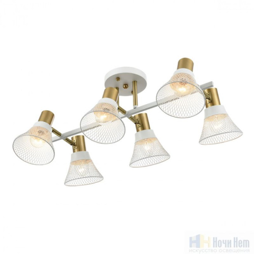 Люстра Lumion Anriya 8045/6C, раздел каталога Люстры с плафонами интернет-магазина Ночи Нет