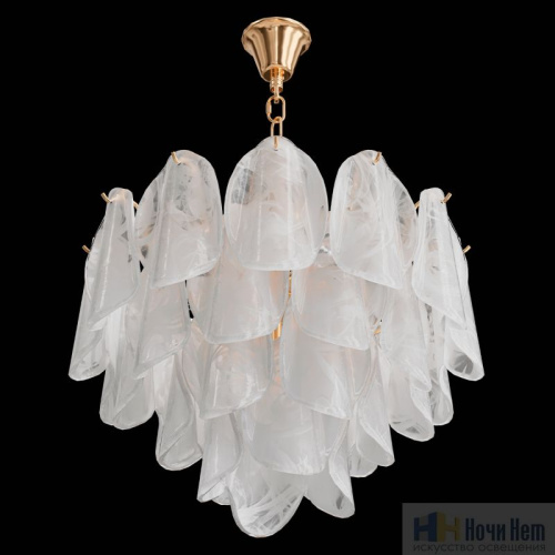 Люстра Crystal Lux EMILIA SP6 GOLD 1641/306, раздел каталога Стеклянные люстры интернет-магазина Ночи Нет