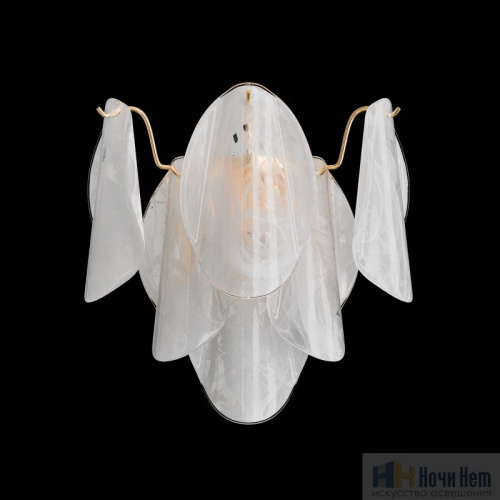 Бра Crystal Lux EMILIA AP2 GOLD 1641/402, раздел каталога Стеклянные бра интернет-магазина Ночи Нет