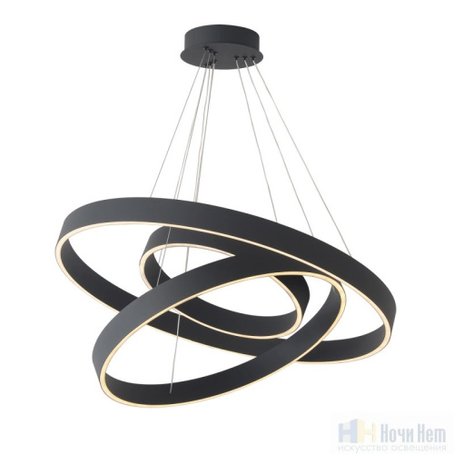 Люстра Crystal Lux TRON SP158W LED BLACK 4040/303, раздел каталога Светодиодные люстры интернет-магазина Ночи Нет