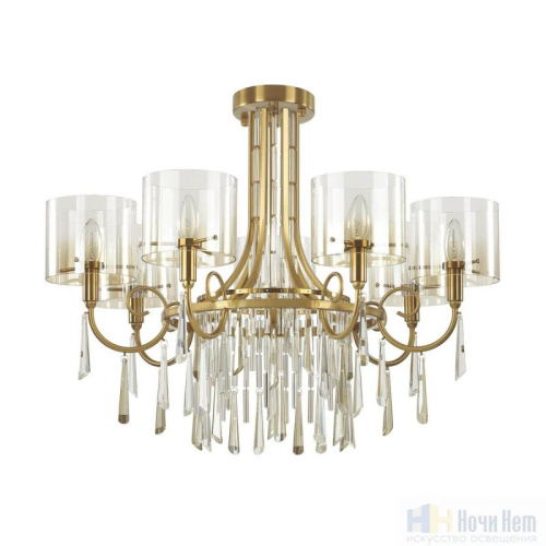 Люстра Odeon Light Nicole 4886/7, раздел каталога Люстры с плафонами интернет-магазина Ночи Нет