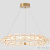 Люстра Crystal Lux RICH SP38W LED 3970/338, количество ламп - 1, площадь освещения - 13 кв.м Люстра Crystal Lux RICH SP38W LED 3970/338, раздел каталога Стеклянные люстры интернет-магазина Ночи Нет