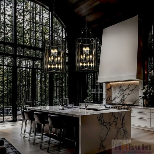 Люстра LOFT IT Lighthouse 10456/12 CR, раздел каталога Люстры с плафонами интернет-магазина Ночи Нет