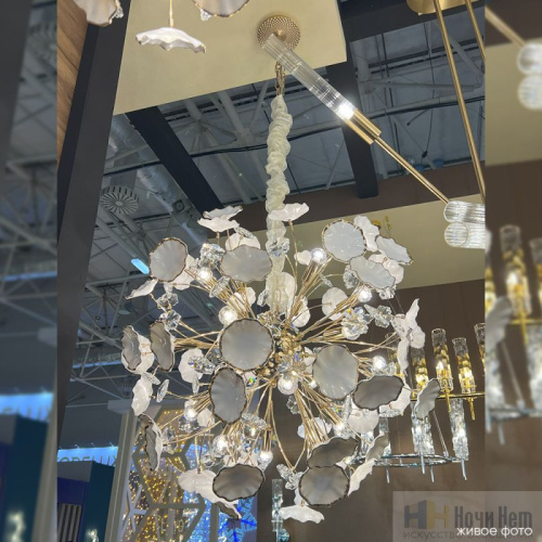 Люстра Crystal Lux MARGO SP18 2370/318, раздел каталога Стеклянные люстры интернет-магазина Ночи Нет