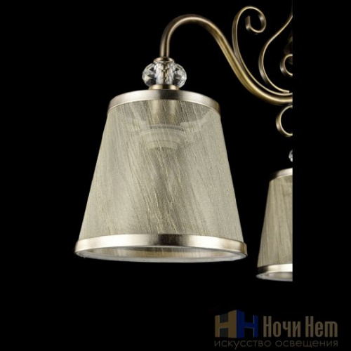 Люстра Freya Driana  FR2405-PL-05-BZ, раздел каталога Люстры с абажурами интернет-магазина Ночи Нет