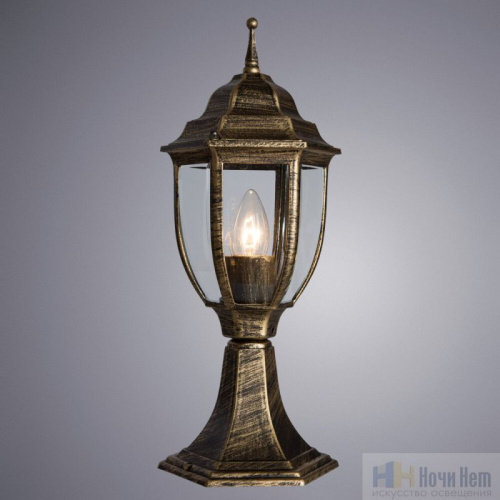 Уличный светильник Arte Lamp Pegasus A3151FN-1BN, раздел каталога Напольные уличные светильники интернет-магазина Ночи Нет