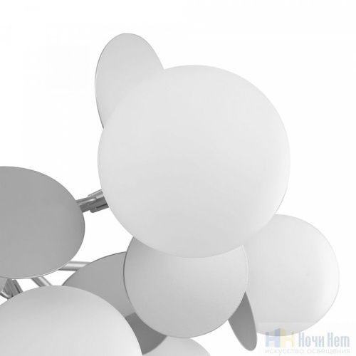 Люстра Freya Satellite FR5165PL-10S, раздел каталога Люстры с плафонами интернет-магазина Ночи Нет