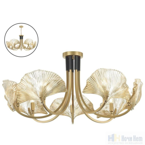 Люстра Odeon Light Ventaglio 4870/7, раздел каталога Люстры с плафонами интернет-магазина Ночи Нет