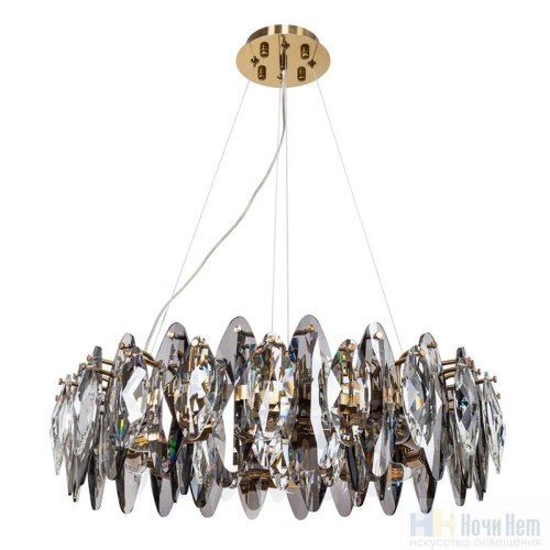 Люстра Divinare Ophelia 7203/17 LM-8, раздел каталога Стеклянные люстры интернет-магазина Ночи Нет