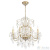 Люстра Crystal Lux ODELIS SP8 GOLD 2571/308, раздел каталога Хрустальные люстры интернет-магазина Ночи Нет