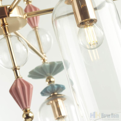 Люстра Odeon Light Bizet 4855/7C, раздел каталога Люстры с плафонами интернет-магазина Ночи Нет
