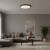 Потолочный светильник LOFT IT Sweety 10454/500 Black, количество ламп - 1, площадь освещения - 8,9 кв.м Потолочный светильник LOFT IT Sweety 10454/500 Black, раздел каталога Круглые современные светильники интернет-магазина Ночи Нет