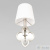 Бра LOFT IT Silence 10303W Nickel, количество ламп - 1, площадь освещения - 2 кв.м Бра LOFT IT Silence 10303W Nickel, раздел каталога Бра с абажуром интернет-магазина Ночи Нет
