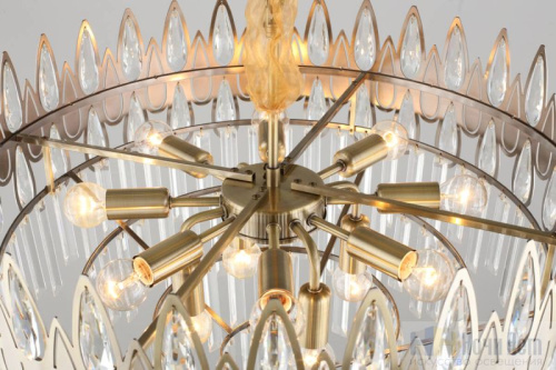 Люстра Omnilux Riposto OML-71713-12, раздел каталога Хрустальные люстры интернет-магазина Ночи Нет